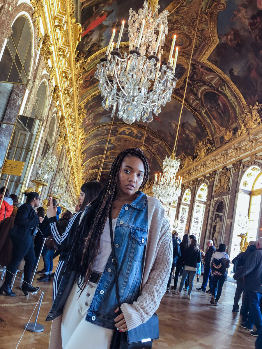 black girl versailles France