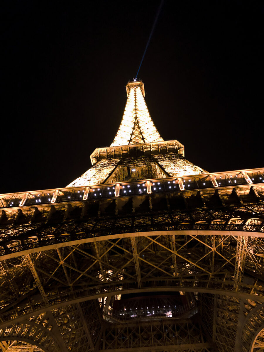 Eiffel Tower at night